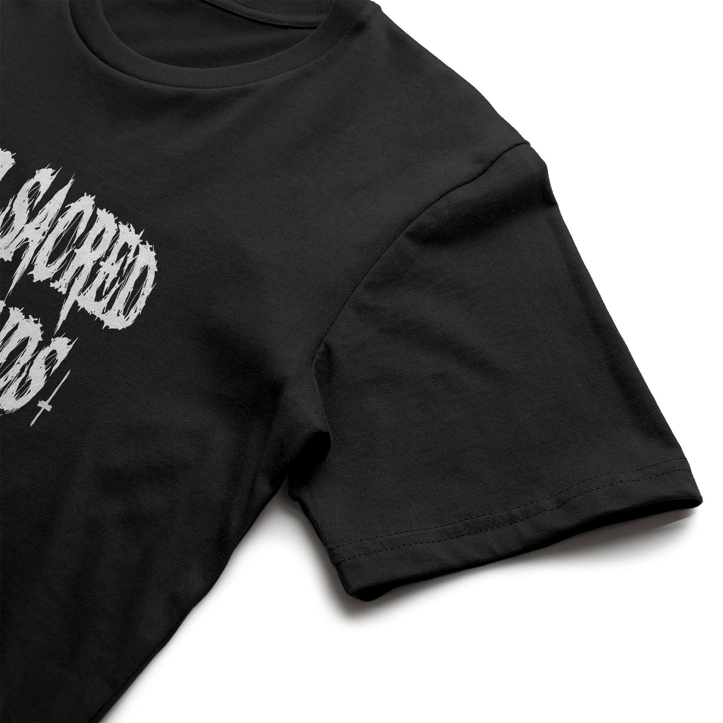 "OUR SACRED GROUNDS" Black Band Tee