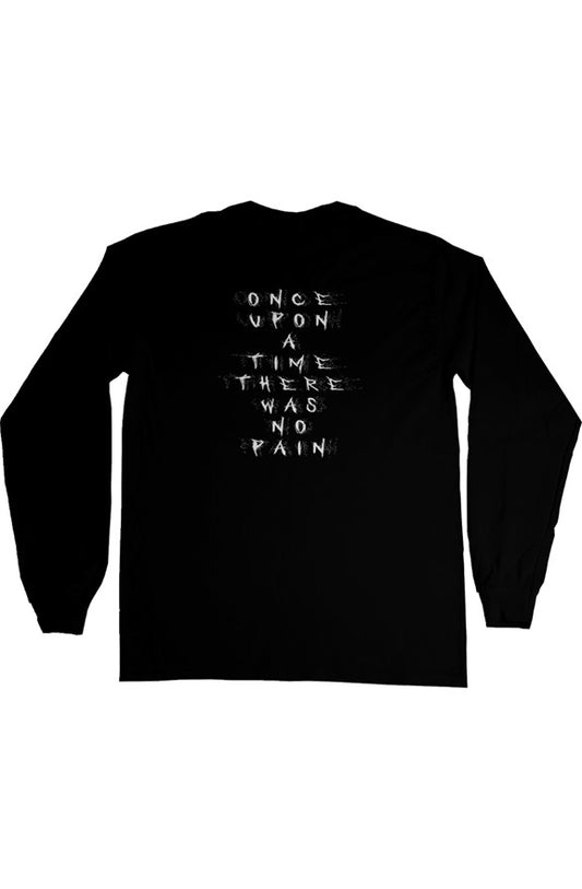 "OUR SACRED GROUNDS" Black Long Sleeve Tee