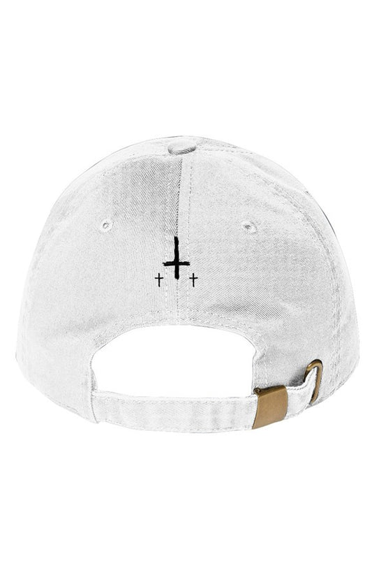 "OUR SACRED GROUNDS" White-Out Snapback