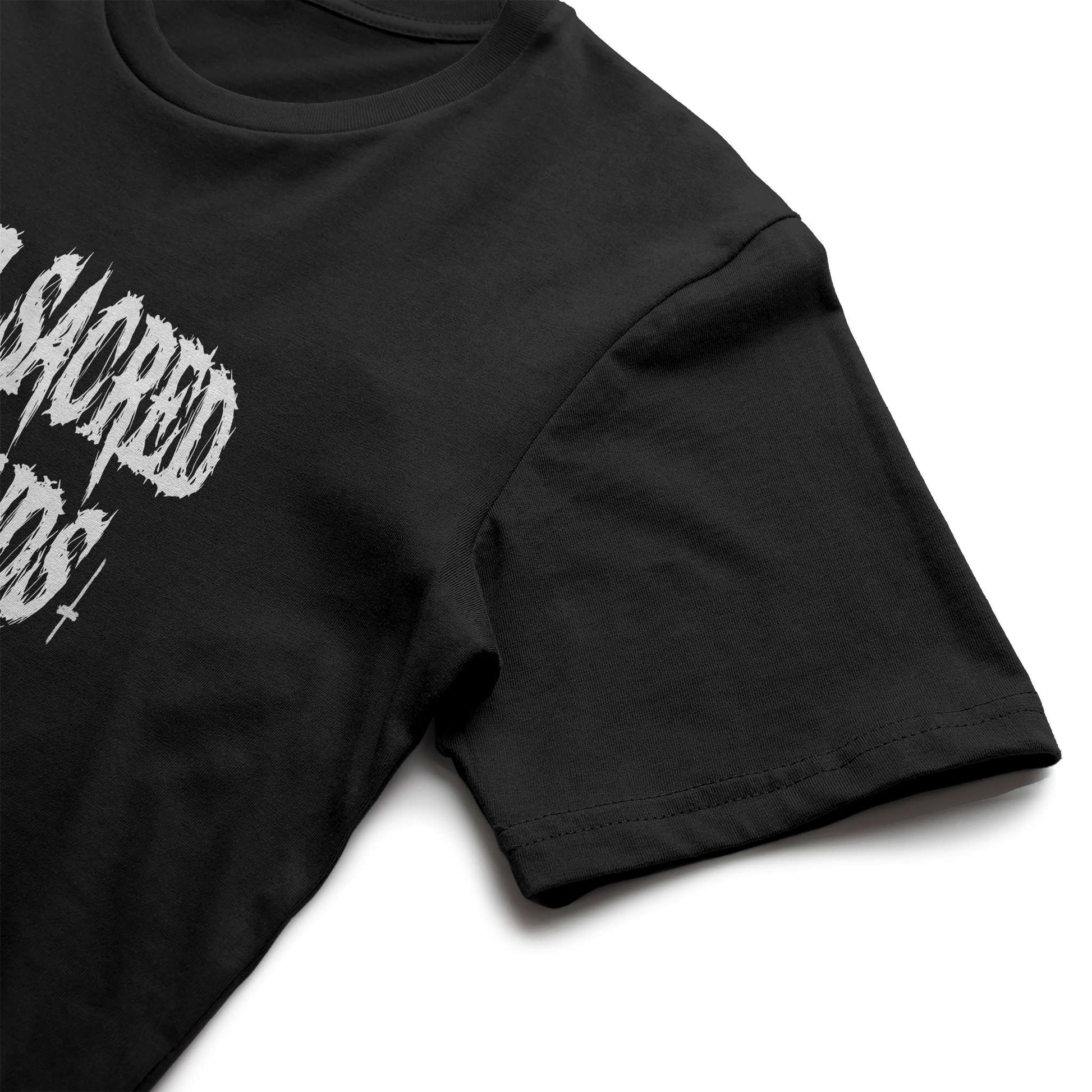 &amp;quot;OUR SACRED GROUNDS&amp;quot; Black Band Tee