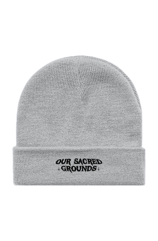 Light-colored 'OSG' Embroidered Beanie