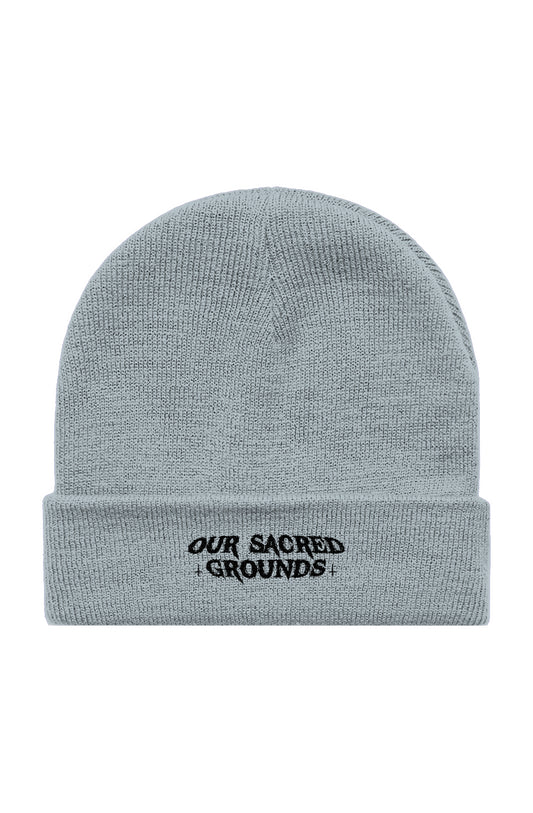 Light-colored 'OSG' Embroidered Beanie